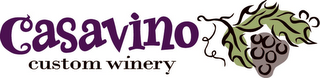 CASAVINO CUSTOM WINERY logo