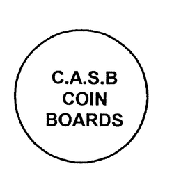 C.A.S.B. COIN BOARDS logo