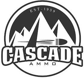CASCADE AMMO EST 1959 logo