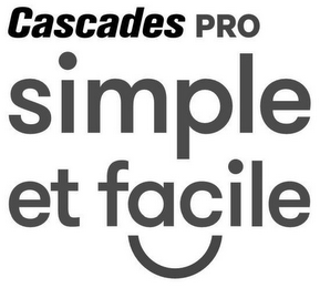 CASCADES PRO SIMPLE ET FACILE logo