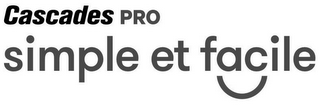 CASCADES PRO SIMPLE ET FACILE logo