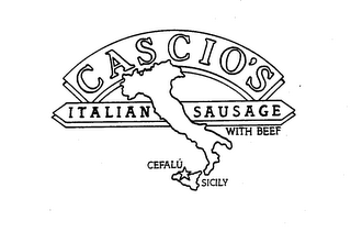 CASCIO'S ITALIAN SAUSAGE WITH BEEF CEFALU SICILY logo
