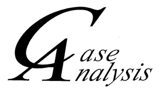 CASE ANALYSIS logo