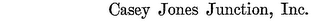 CASEY JONES JUNCTION logo