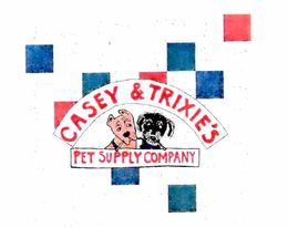 CASEY & TRIXIE'S PET SUPPLY COMPANY logo