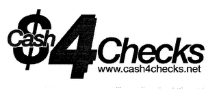 CASH 4 CHECKS WWW.CASH4CHECKS.NET logo