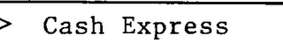 CASH EXPRESS logo