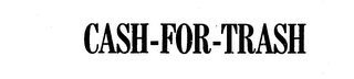 CASH-FOR-TRASH logo