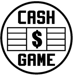 CASH GAME logo