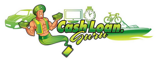 CASH LOAN. GURU logo