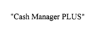 "CASH MANAGER PLUS" logo
