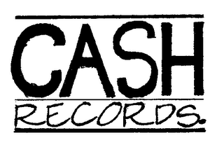 CASH RECORDS. logo