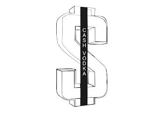 CASH VODKA logo