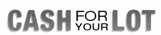 CASHFORYOURLOT logo