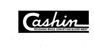 CASHIN WEIGHING WHILE CONVEYING SLICED MEAT logo