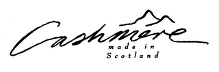 CASHMERE MADE IN SCOTLAND logo