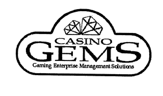 CASINO GEMS GAMING ENTERPRISE MANAGEMENT SOLUTIONS logo