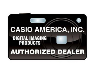 CASIO AMERICA, INC. DIGITAL IMAGING PRODUCTS AUTHORIZED DEALER logo