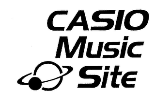 CASIO MUSIC SITE logo