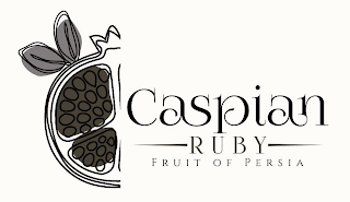 CASPIAN RUBY FRUIT OF PERSIA logo