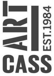 CASS ART EST.1984 logo