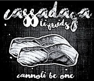 CASSADAGA LIQUIDS CANNOLI BE ONE logo