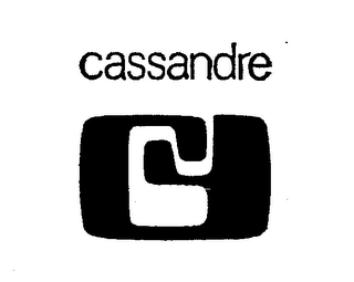 CASSANDRE C logo