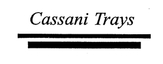 CASSANI TRAYS logo