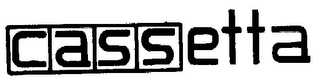 CASSETTA logo