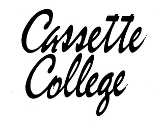 CASSETTE COLLEGE logo