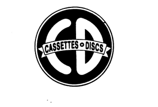 CASSETTES DISCS CD logo