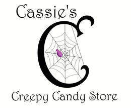 CASSIE'S C CREEPY CANDY STORE logo