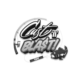 CAST 'N' BLAST! TNT logo
