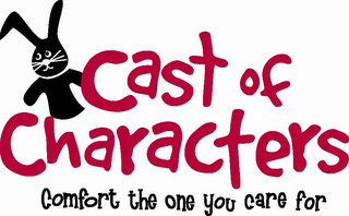 CAST OF CHARACTERS COMFORT THE ONE YOU CARE FOR logo