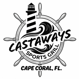 CASTAWAYS SPORTS GRILL logo