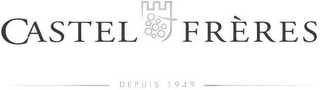 CASTEL FRÈRES DEPUIS 1949 logo