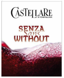 CASTELLARE DI CASTELLINA SENZA SANS WITHOUT logo