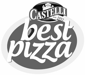 CASTELLI DAL 1892 BEST PIZZA logo