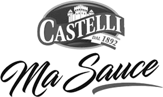 CASTELLI DAL 1892 MA SAUCE logo
