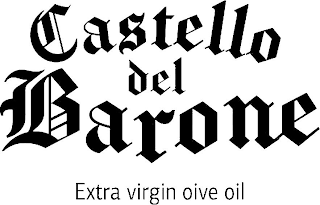 CASTELLO DEL BARONE EXTRA VIRGIN OIVE OIL logo