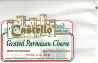 CASTELLO GRATED PARRMESAN CHEESE logo
