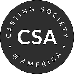CASTING SOCIETY OF AMERICA CSA logo