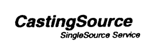 CASTINGSOURCE SINGLESOURCE SERVICE logo