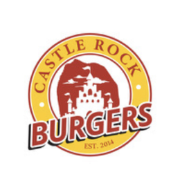 CASTLE ROCK BURGERS EST. 2014 logo