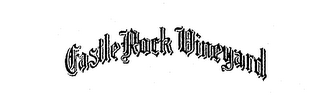 CASTLE ROCK VINEYARD logo