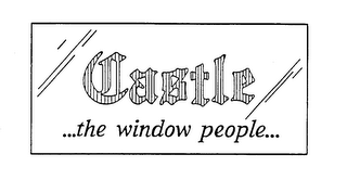 CASTLE THE WINDOW PEOPLE logo