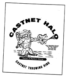 CASTNET HALO CASTNET THROWING RING "THROW A PERFECT CIRCLE" logo