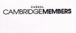 CASUAL CAMBRIDGE MEMBERS logo