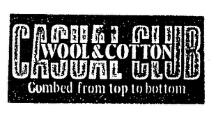 CASUAL CLUB WOOL&COTTON COMBED FROM TOP TO BOTTOM logo