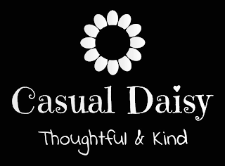 CASUAL DAISY THOUGHTFUL & KIND logo